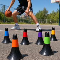 Color Cone, Marker Cone, Triangle Cone, Mini Cone, Training Cone, PP Made, For Soccer Practice, Physical Education Classes