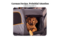 Foldable Fabric Pet Crate Portable Dog Kennel Water-Resistant Base for getaway