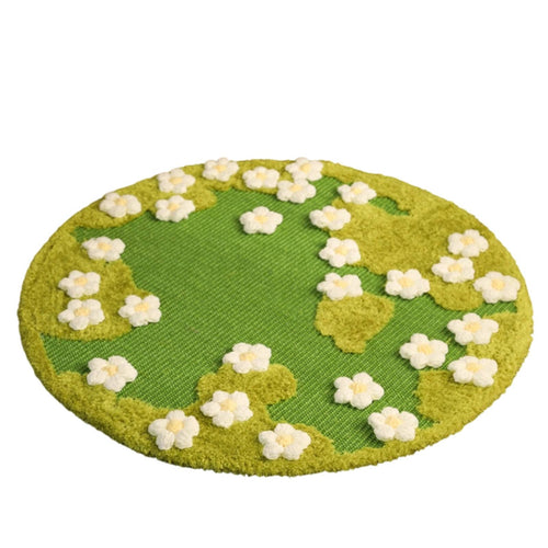 Round Cat Scratch Mat Long-Lasting Scratching Pad Multi-Purpose for Living Room