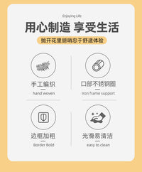 藤编织脏衣桶卫浴脏衣服收纳筐家用洗衣篮圆形脏衣篓大容量收纳桶