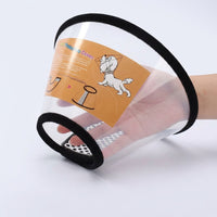 Pet Cone Recovery With Fasteners, Adjustable Neck Cone For Recovery After Surgery, Prevent Biting And Licking For Small Dogs And Young Dogs