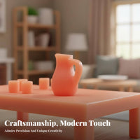 Miniature Furniture Model Highly Detailed Sand Table Miniature Three-Dimensional Printed Resin Model High Exactness Scene