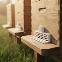 Plastic Queen Excluder Gate Pollen-Friendly Bee Anti-Escape Gate for Beekeepers