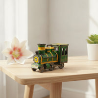 Steam Locomotive Ornament Vintage Locomotive Box Decorative for Collectors