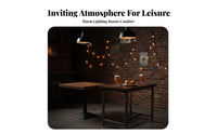 Metal Frame Booth Sofa Camping Themed Industrial Design Dining Set Firm Foam Cushions Faux Leather Armchair for Bar Owners, Eatery, Lounge