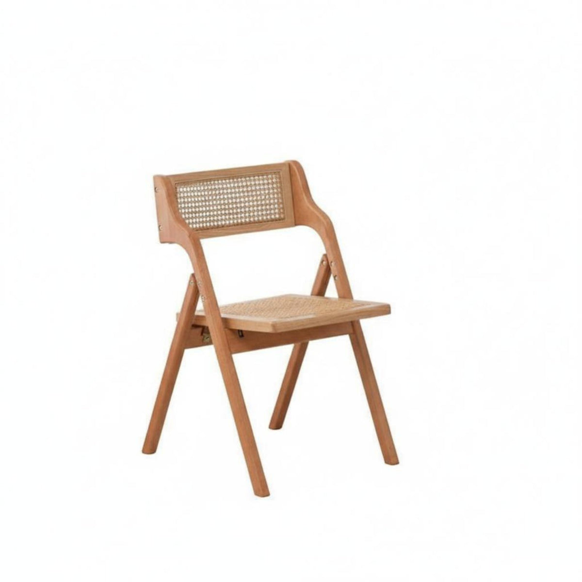 Foldable Armchair Space-Saving Upholstered Armchair Thick Cushion for Balcony