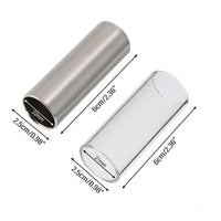 Stainless Steel Guitar Slide Set for Electric and Bass Guitar