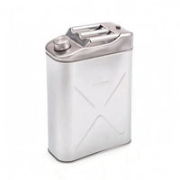 Stainless Steel Fuel Container Leakproof Fuel Can with Flexible Tube Smooth