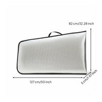 Fixed Wing Model Bag with Handle Lightweight Carrying Case Double Layer for Hobbyists