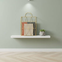 Wall Mounted Periodical Holder Space Saving Metal Wire Periodical Rack