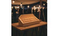 Korean Design Wooden Tiered Band Stand Natural Wood Wooden Band Organizer Compact Design Stepped Jewelry Display Rack Sturdy Construction for Retailers, Shop Counter, Market Stall, Dresser
