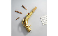 altos Sax Neck Assembly Includes Glove altos Sax Cleaning Cloth Music Accessory Bundle Accessory for Saxophonists