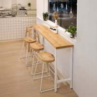 cafe tables and stools