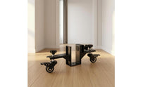 Door Panel Moving Cart Scratch Protection Adjustable Clamp Roller for Carpenters