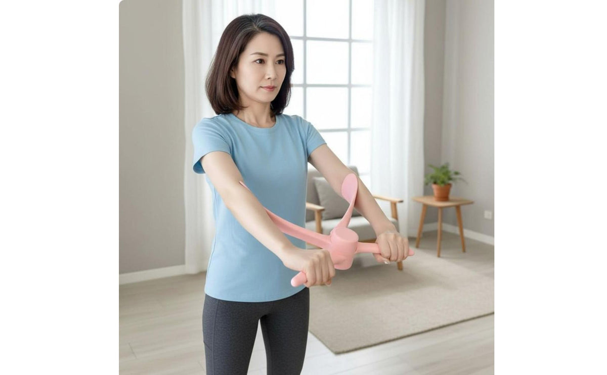 Arms Resistance Easy to Use Chest and Shoulder Exerciser Portable Double Loop Arms for Beginners