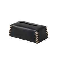 Leather Tissue Box Cover Structured Tissue Box Cover Modern for Bedroom
