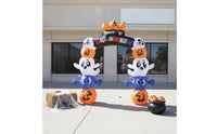Inflatable Archway Outdoor Halloween Archway Giant Halloween Inflatable Decoration for Homeowners, Porch