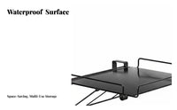 Curved-Based Rolling Table Multi-Functional Household Furniture Slide-Under Base