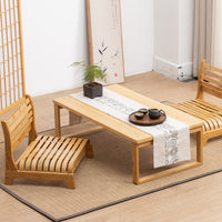 Japanese Style Folding Bamboo Tea Table