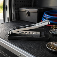 Hydraulic Hose Crimping Tool Heavy Duty High Pressure Hose Crimping Tool 5 Dies for Technicians, Mechanics, Workshop, Repair Shop, Garage