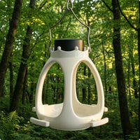Ornamental Bird Feeder Waterproof Solar Bird Feeder Material Garden Decor for Outdoor