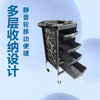 发廊多层工具推车美发店烫发工具车美发推车多功能多层置物架