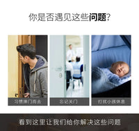 推拉门自动静音关门器卧室门缓冲防撞锌合金闭门器力度可调闭合器