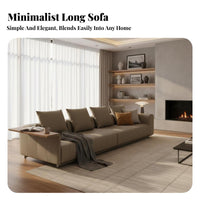 L-Shaped keyboard Key Sofa Minimalist design Sectional Couch Italian Aesthetic Living Room Seating for Families, Hosts, Villa, leisure Area, Office