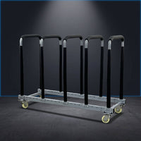 Car Door Panel Rack Adjustable Automotive Panel Stand Wheeled Storage Rack with Wheels for Mechanics