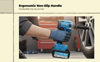21V brushless cordless torque wrench