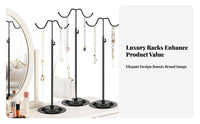 Sturdy Construction Handbag Display Stand Stable Base Adjustable Handbag Stand Space-Saving for Boutique, Trade Display, Live Broadcasting