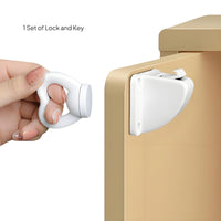 attraction lockized Cabinet Lock, baby-secure Drawer Lock, unseen sticky Infant Proofing Latch, No-Drill Installation, Hidden Protection for Cabinets & Drawers