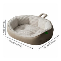 Serene Slumber Pet Nest Breathable Material Cooling Pet Bed Fully Washable
