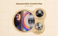 EchoSphere Mini Speaker, Stereo Bass Sound, Home & Travel