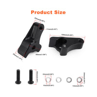 2 Inch Lowering Kit Aircraft Grade Aluminum Alloy for Custom Bike Build