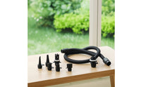 Threaded Hose with Adapter Set Stepped Pump Adapter Kit Easy to Install Pump Hose with Nozzles Leak-Resistant