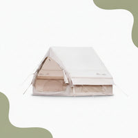 Inflatable Tent Easy Setup House Tent Upscale Camping for Campers, Families, Camping, Outdoor Living