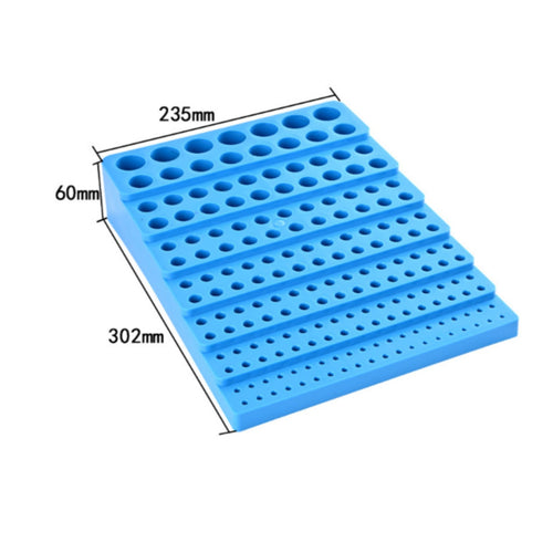 Milling Organizer Easy to Find CNC Tool Holder Rack Sturdy Plastic