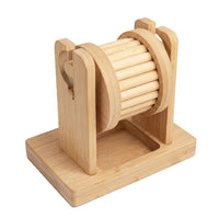 DIY Hamster Foraging Toy Wooden Interactive Feeder for All Seasons