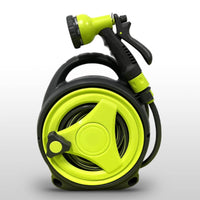 Hose Reel Carrier Large Capacity Garden Hose Carrier Quick Rewind for Patio