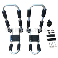 Aluminum Alloy Roof Rack Luggage Carrier, Removable and Foldable for Surfboards, Kayaks and Canoes