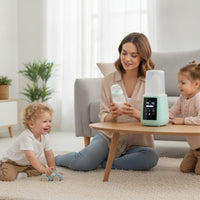 Baby Bottle Warmer with Basket Electric Baby Bottle Warmer Sterilizers Compact Portable for Parents, Nursery, Kitchen