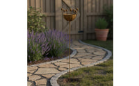 Garden Bird Feeder Stake Weather-Resistant Decorative Bird Feeder for Backyard, Patio
