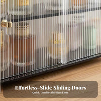Clear Cosmetic Display Case with Drawers Large Capacity Makeup Organizer