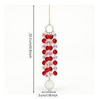 Crystal Suncatcher Sparkling Prism Ornament Elegant for Sunroom