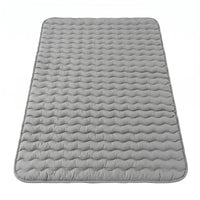 Wave-Textured Mattress Pad Breathable Bed Gear Quiet