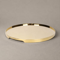 Mirror Finish Tray Decorative Stainless Steel Tray Silver Platter for Entryway