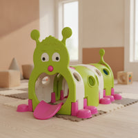 Indoor Outdoor Caterpillar Play Tunnel Long-Lasting Caterpillar Tunnel Long Lasting Toy Sun-Resistant for Toddlers, Playground