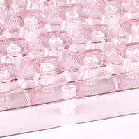 Pomegranate Pink Keycaps, PC Material, ASA Profile, 146 Keys Full Set