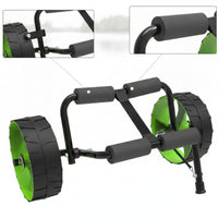 Foldable Kayak Cart Portable Kayak Cart with Strap Long-Lasting Dolly with Kickstand Stable for Paddlers, Shoreline